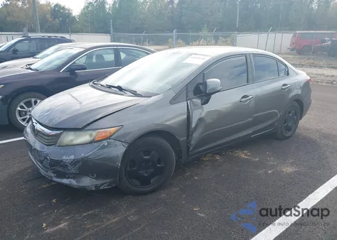 2012 Honda Civic Lx from USA, damaged, VIN 2HGFB2F57CH558173